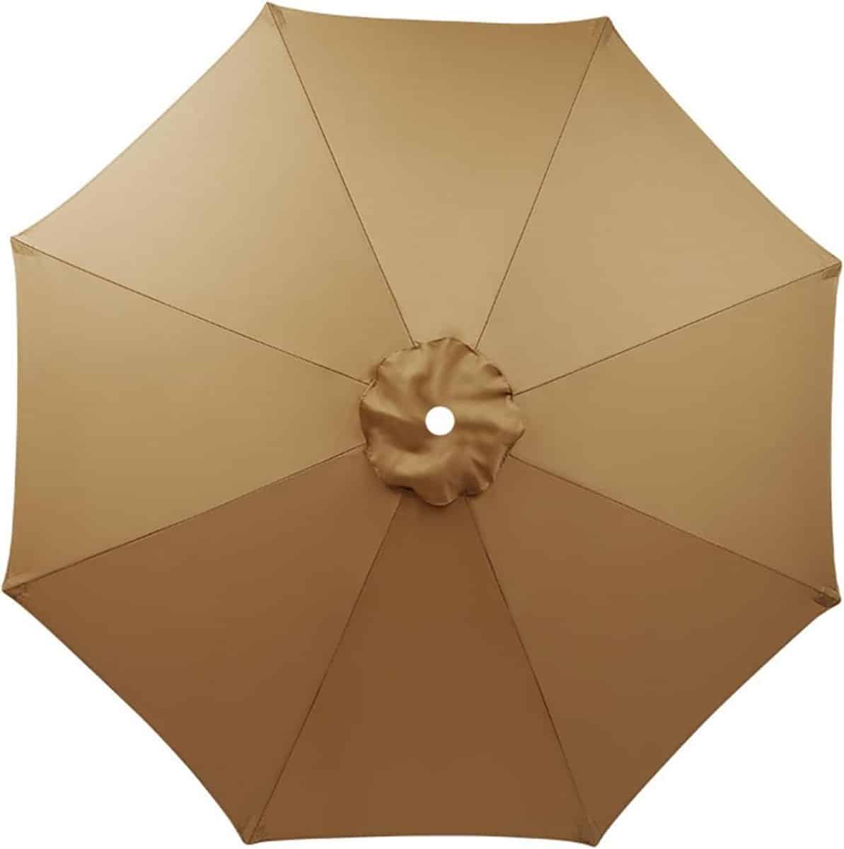 parasol vervangdoek parasolhoes tuin zomer uv bestendig ademend