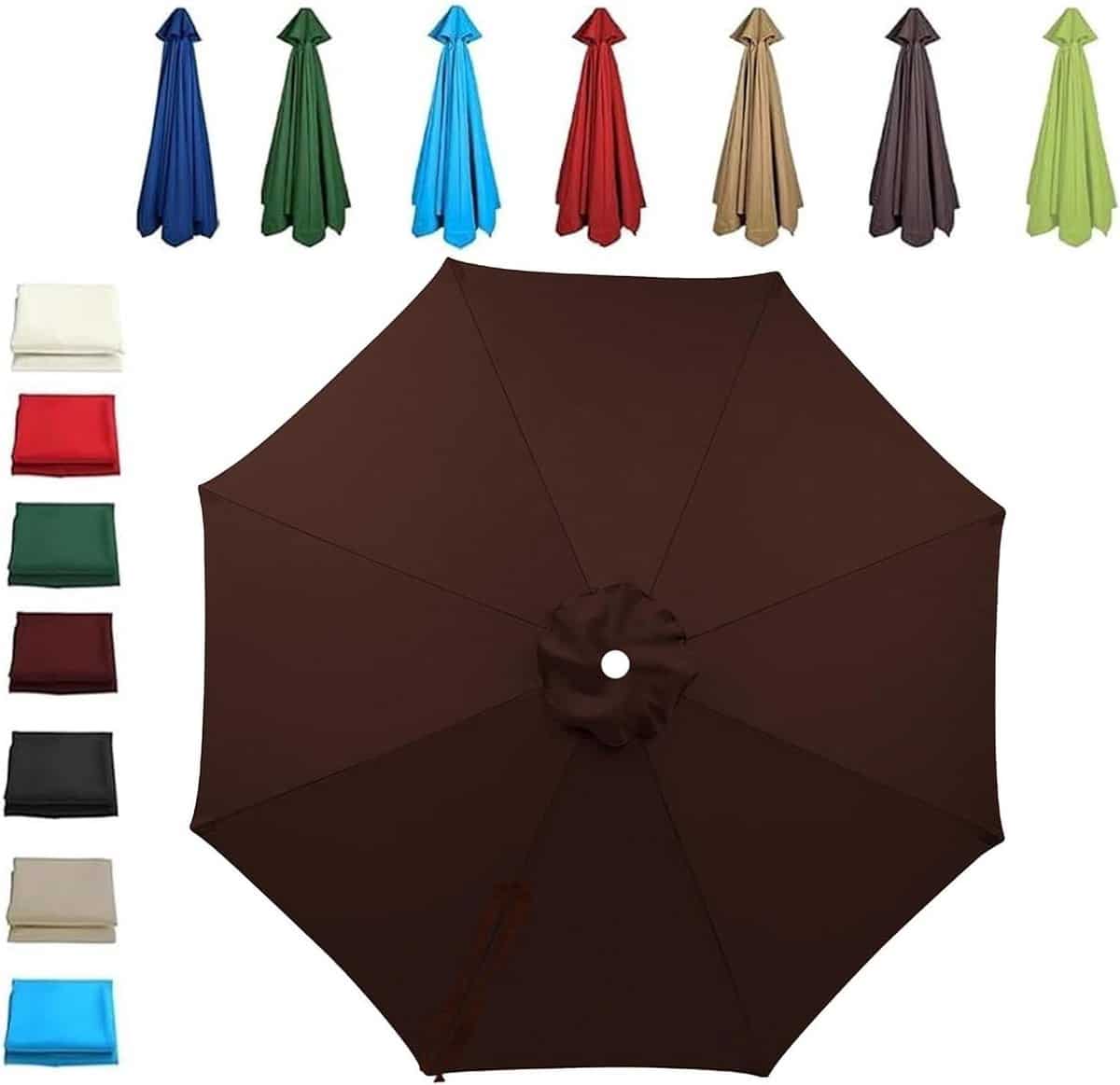 parasol vervangdoek parasolhoes vervanghoes terras beschermen waterafstotend