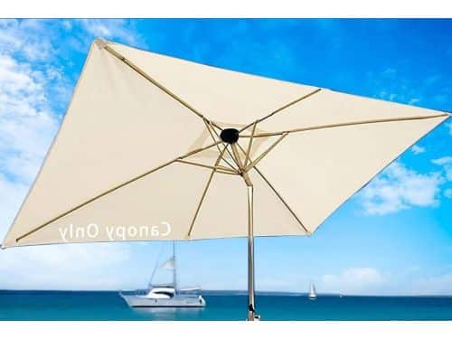 Parasol Vervangdoek Rechthoekig - Parasolhoes Tuin - Buiten Zonnen