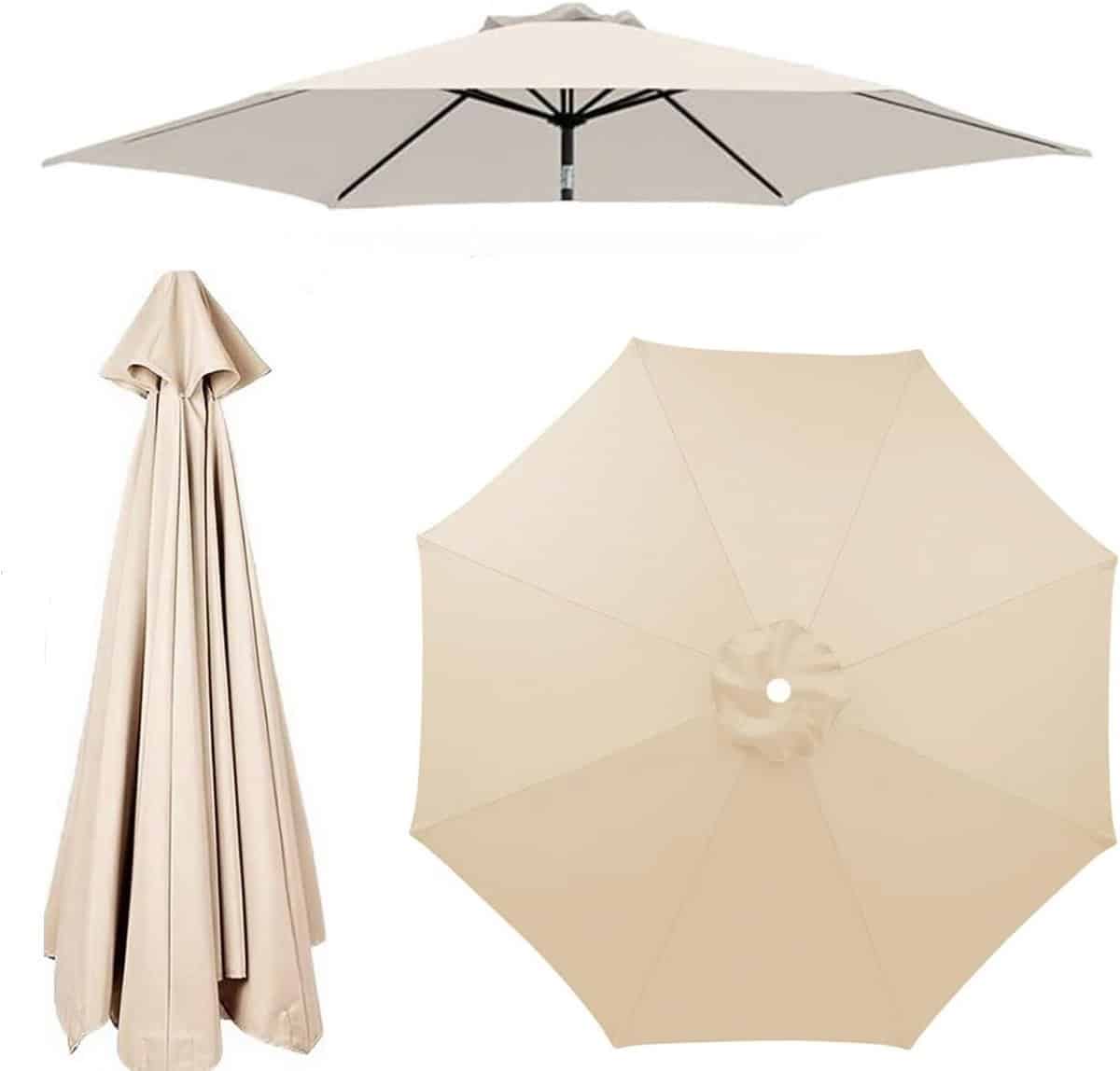 parasol vervangingsdoek parasolhoes doek terras beschermen uv