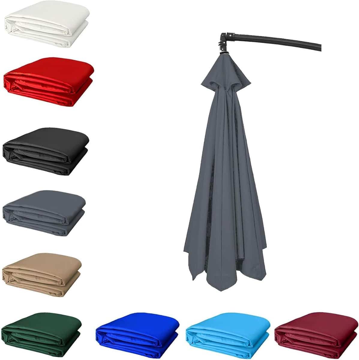 parasol vervangingsdoek parasolhoes luifel buiten schaduw creëren