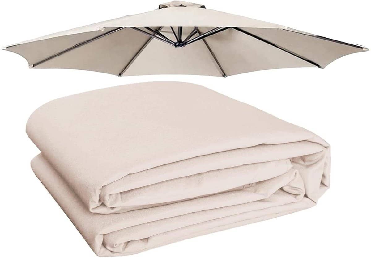 parasol vervangingsdoek parasolhoes luifel buiten zonnen waterdicht