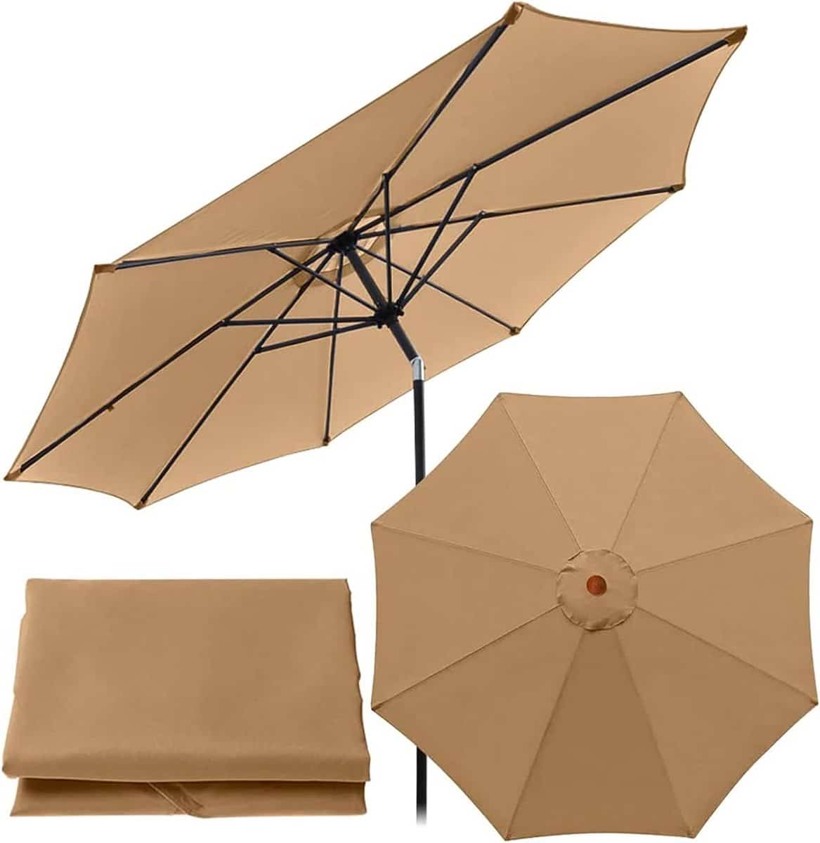parasol vervangingsdoek parasolhoes luifel tuin schaduw creëren