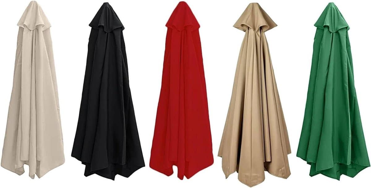 parasol vervangingsdoek parasolhoes tuin buiten beschermen uv bestendig