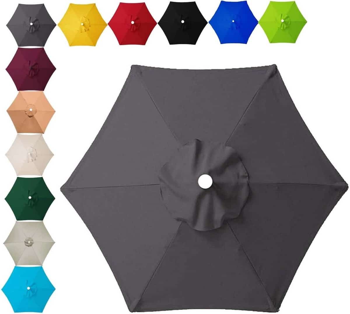 parasol vervangingsdoek parasolhoes tuin buiten zonnen waterdicht