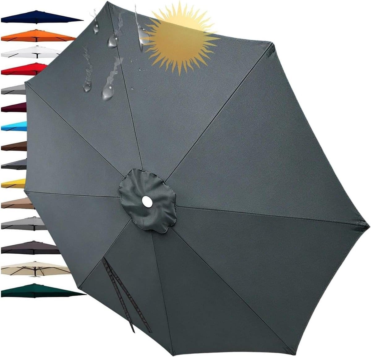 parasol vervangingsdoek parasolhoes tuin terras beschermen met