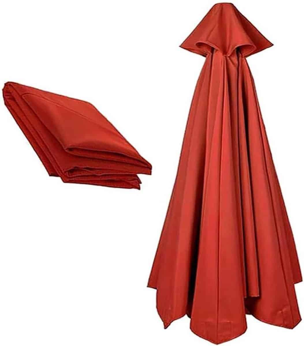 parasol vervangingsdoek parasolhoes tuinparasol buiten zonnen uv30+