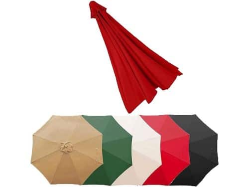 Parasol Vervangingsluifel - Parasolhoes - Buiten Schaduw - Scheurbestendig Materiaal