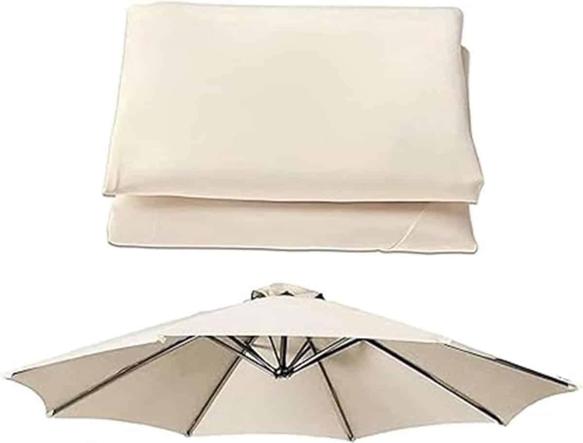 parasol vervangingsluifel parasolhoes buiten zonnen waterdicht polyester