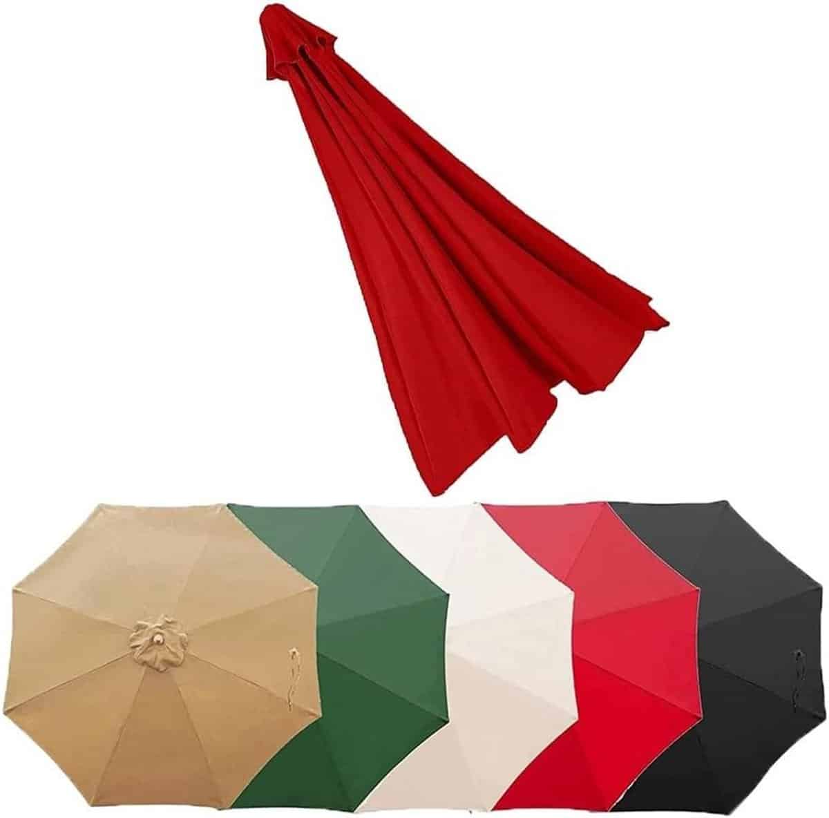 parasol vervangingsluifel parasolhoes ronde luifel tuin schaduw creëren