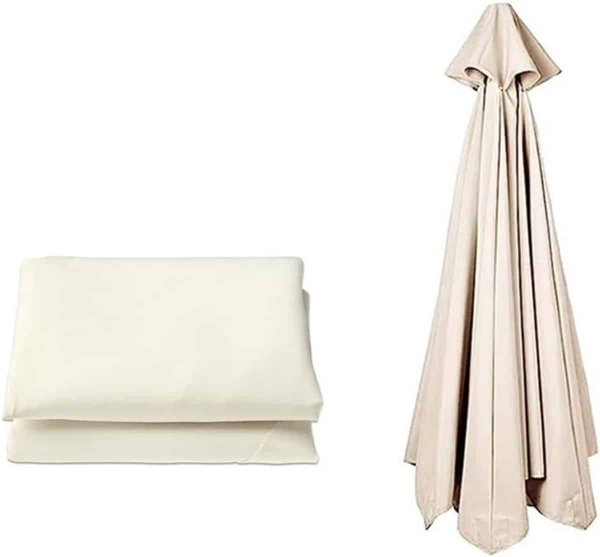 parasol vervangingsluifel parasolhoes terras beschermen uv30+ waterdicht