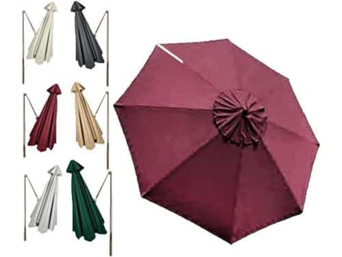 Parasol Vervangingsstof - Parasolhoes Luifel - Buiten Zonnen - 8-Ribs