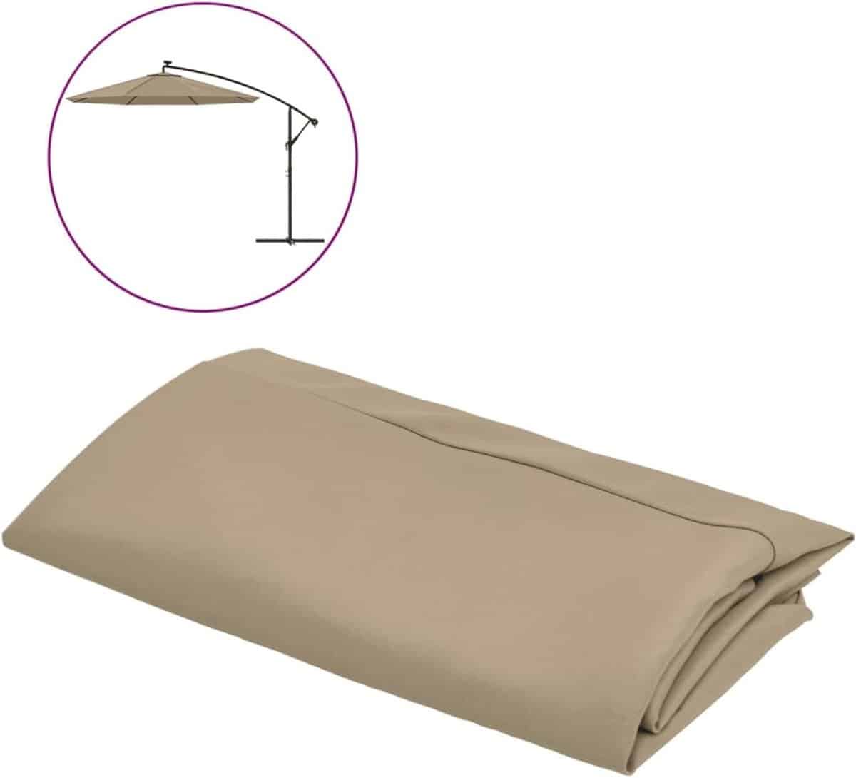 parasol vervangingsstof parasolhoes terras schaduw creëren uv