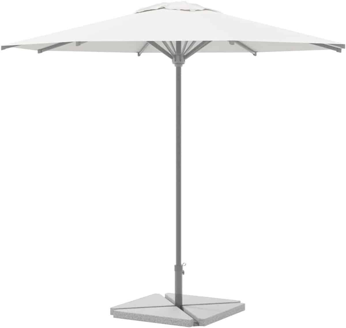 parasolgewicht graniet parasolvoet verzwaringsplaat parasol stabiliseren stevig