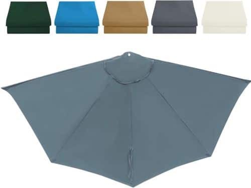 Parasolhoes Halfrond - Reservehoes - Buiten Ontspannen - Dubbellaags Canvas