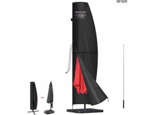 Parasolhoes - Parasol Afdekking - Tuinmeubelen Beschermen - Waterdicht Ademend