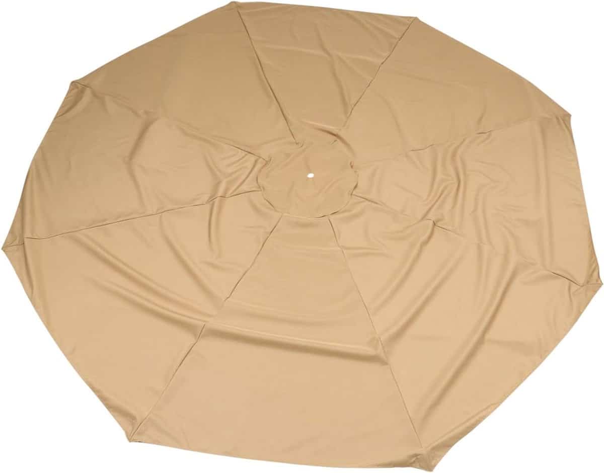 parasolhoes parasol beschermhoes terras beschermen duurzaam materiaal