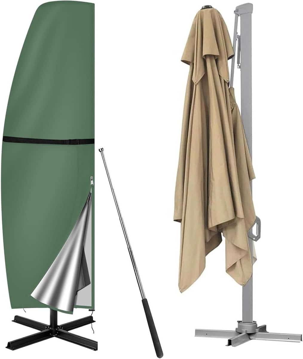parasolhoes waterdicht parasol afdekking terras beschermen inclusief