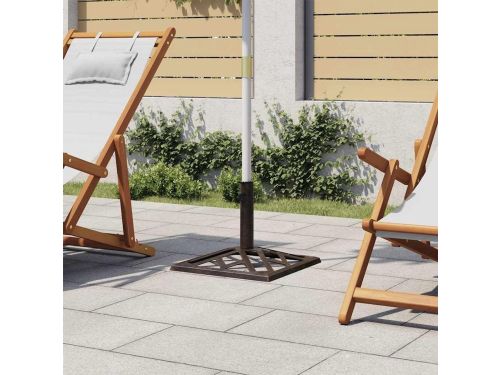 Parasolstandaard Gietijzer - Parasolvoet Buiten - Terras Ontspanning - Robuuste