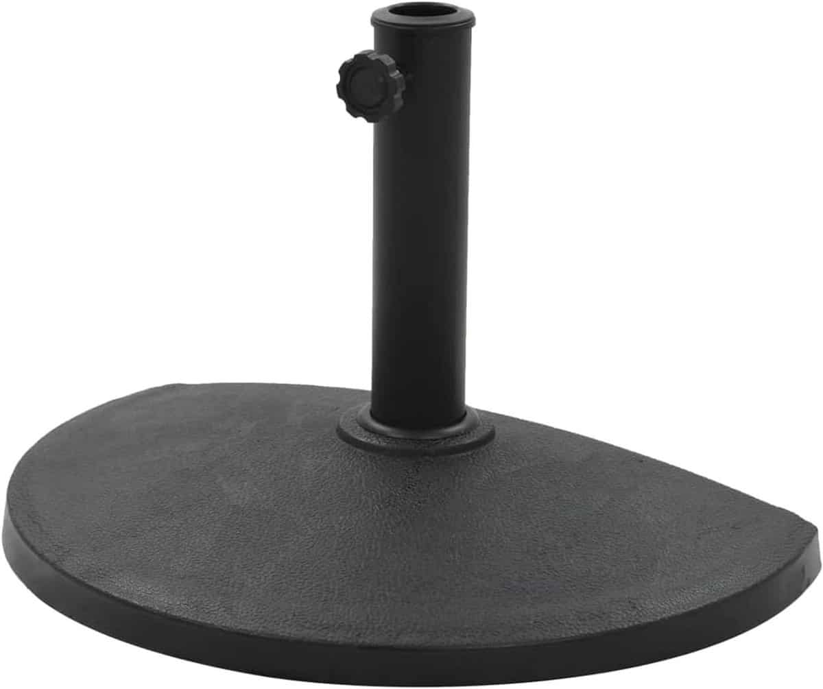 parasolstandaard parasolvoet houder terras stabiliseren halfrond design