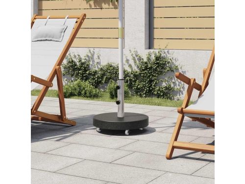 Parasolvoet Graniet - Parasolhouder - Terras Stabiliseren - Met Wielen