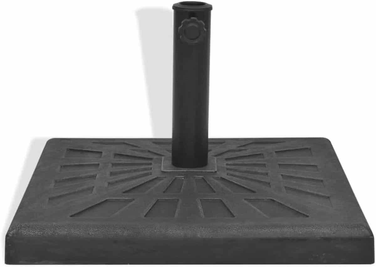 parasolvoet hars terras accessoire buitenruimte stabiliseren verstelbare