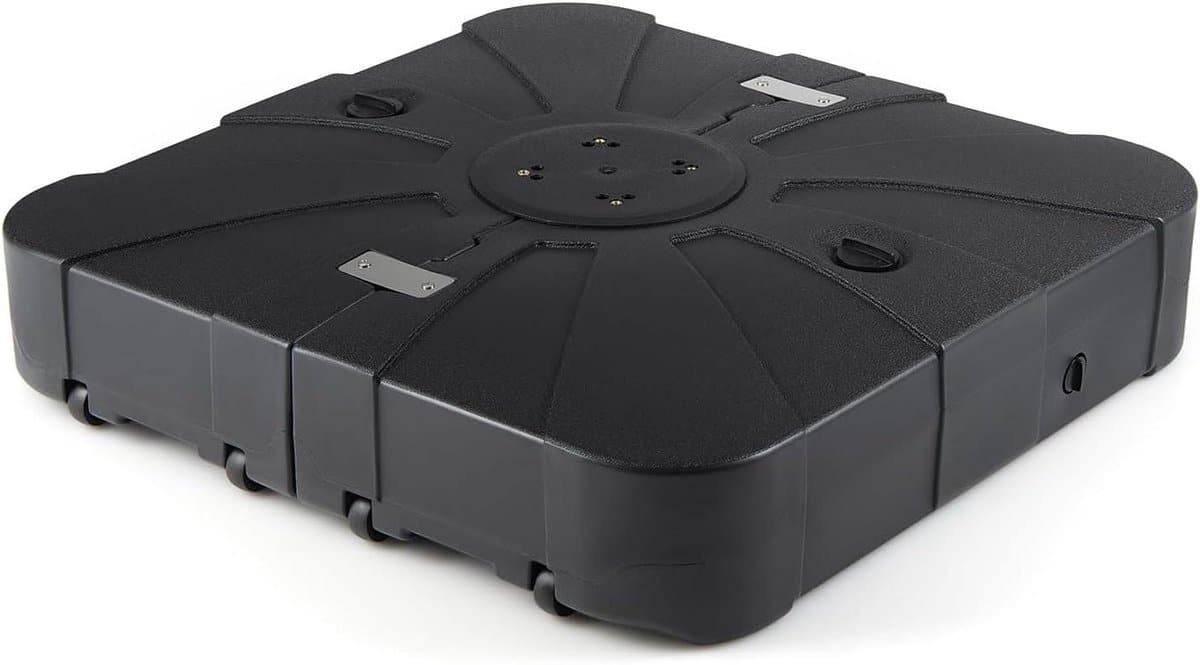 parasolvoet met wielen zware standaard terras stabiliseren