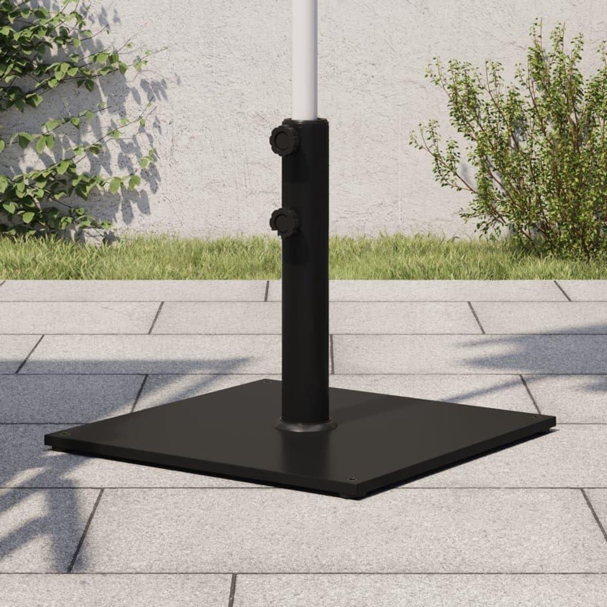 parasolvoet vierkant parasolstandaard stoep terras stabiliseren met