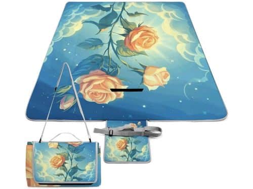 Picknickmat Bloemen - Kampeerkleed Buitenkleed - Gezellig Buiten Zitten