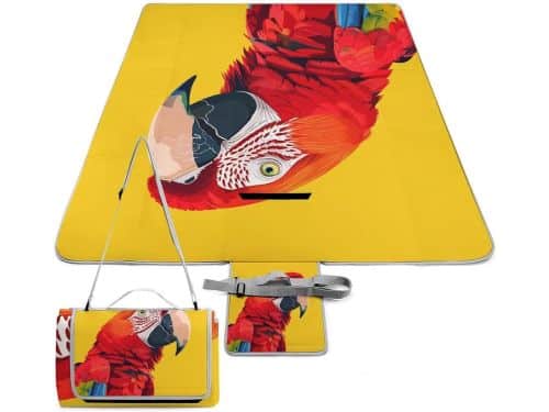 Picknickmat Papegaai Patroon - Picknickkleed Buitenkleed - Buiten Zitten