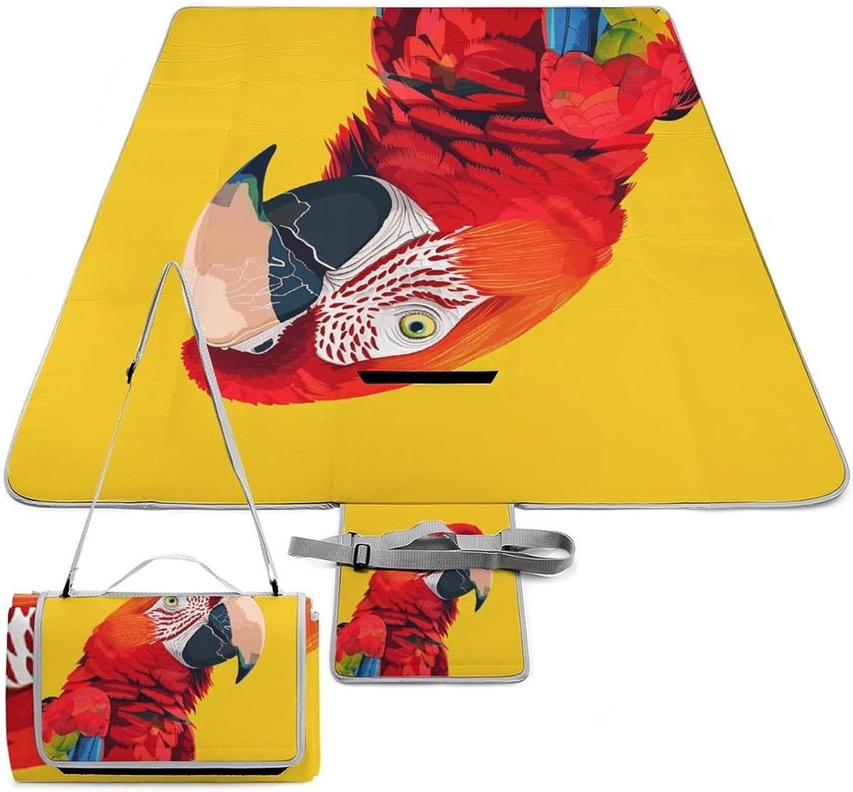 picknickmat papegaai patroon picknickkleed buitenkleed buiten zitten
