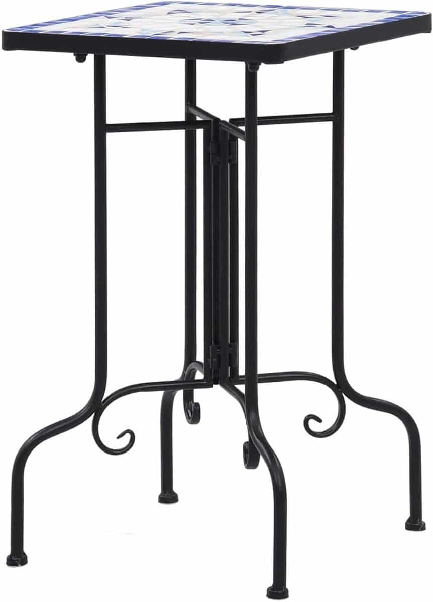plantentafel mozaïek bijzettafel tuin planten presenteren weerbestendig