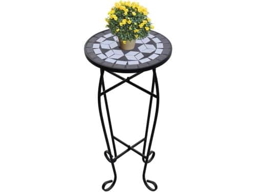 Plantentafel Mozaïek - Tuintafel Bijzettafel - Buiten Genieten - Weerbestendig