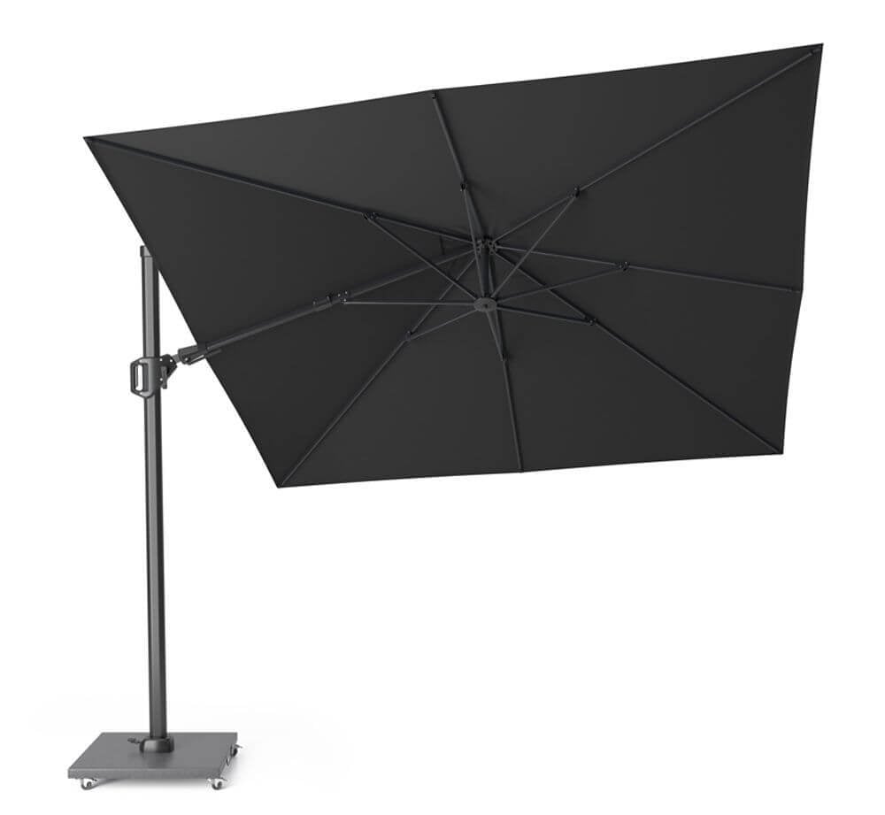 platinum challenger zweefparasol t2 premium 3×3 faded black