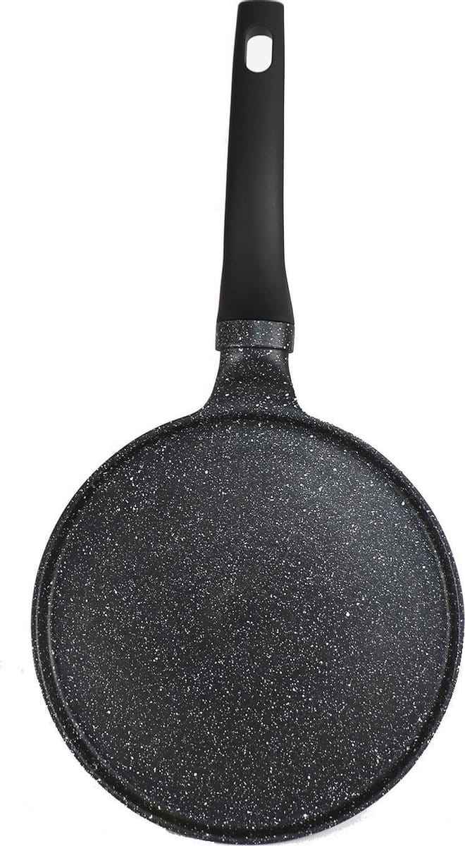 platinum dacp24 crêpepan / pannenkoekenpan 24 cm zwart