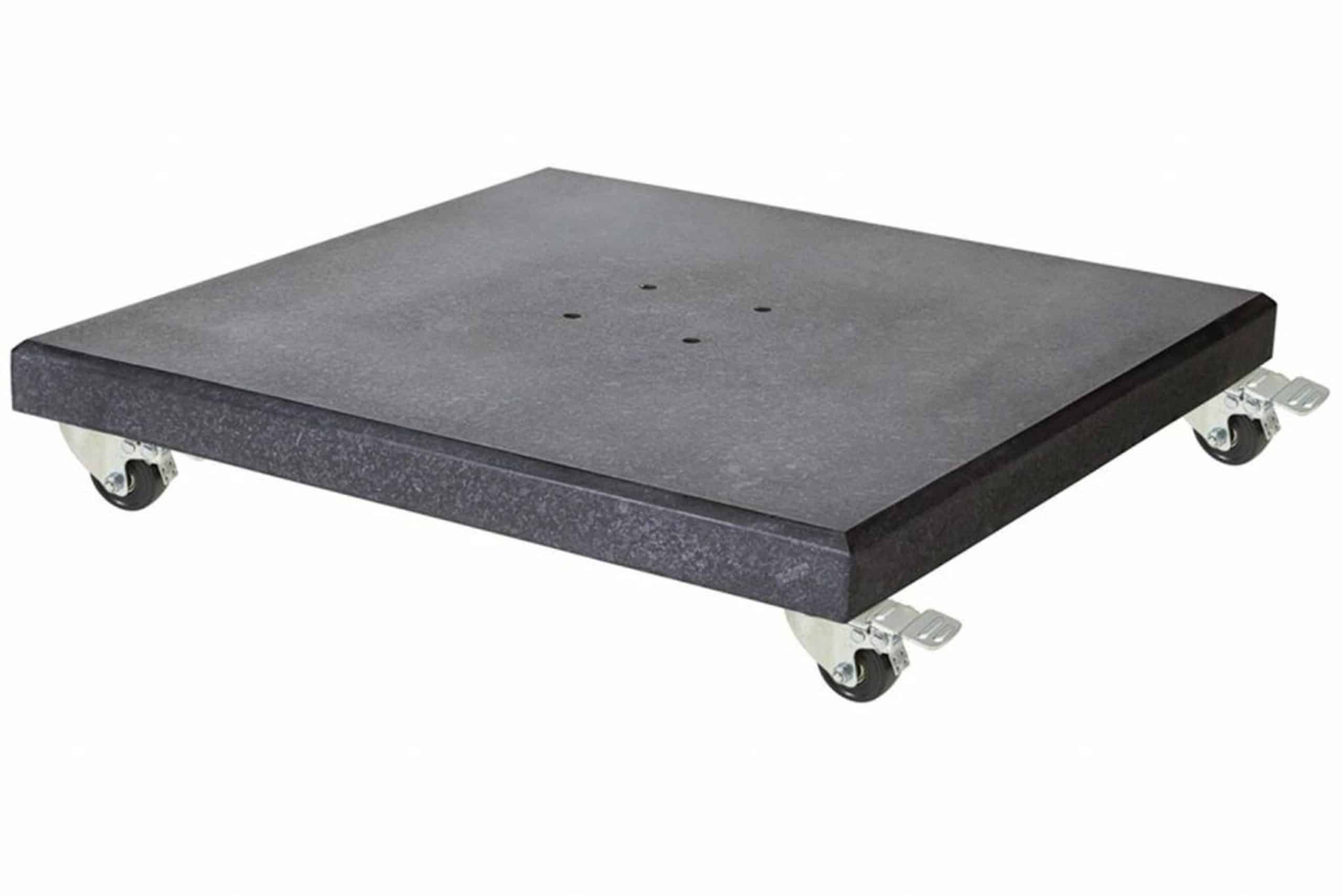 platinum modena parasolvoet 90 kg (met wielen)