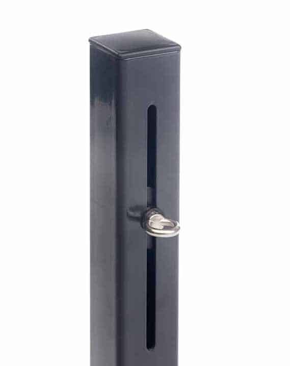 platinum paal met flex oog 70x70x250mm