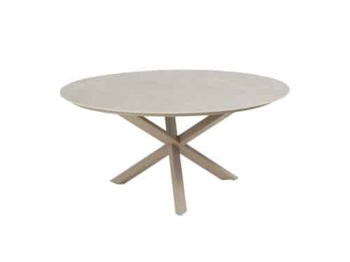 Prado Sabbia Panna Diningtafel Latte dia160 cm 4SO - 4so
