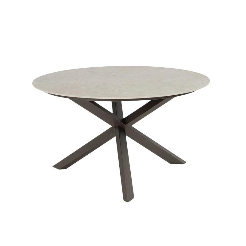 prado sabbia panna diningtafel terre dia130 cm 4so 4so