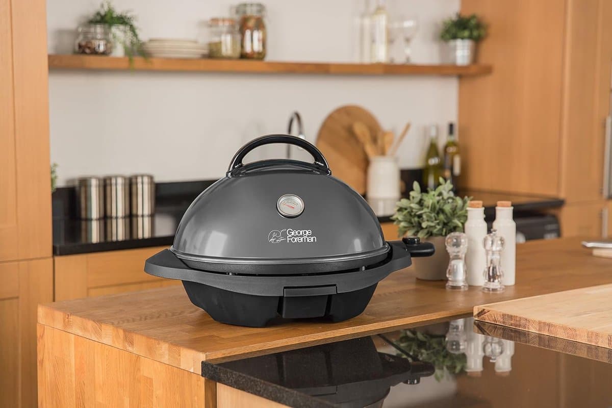 premium 2 in 1 elektrische bbq grill & tafelgrill 2400w met thermometer