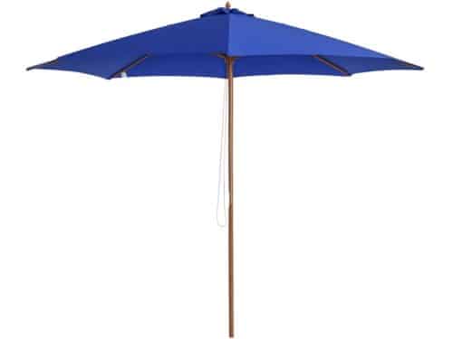 Premium Houten Parasol - Tuinparasol - Stokparasol - Ø3 x