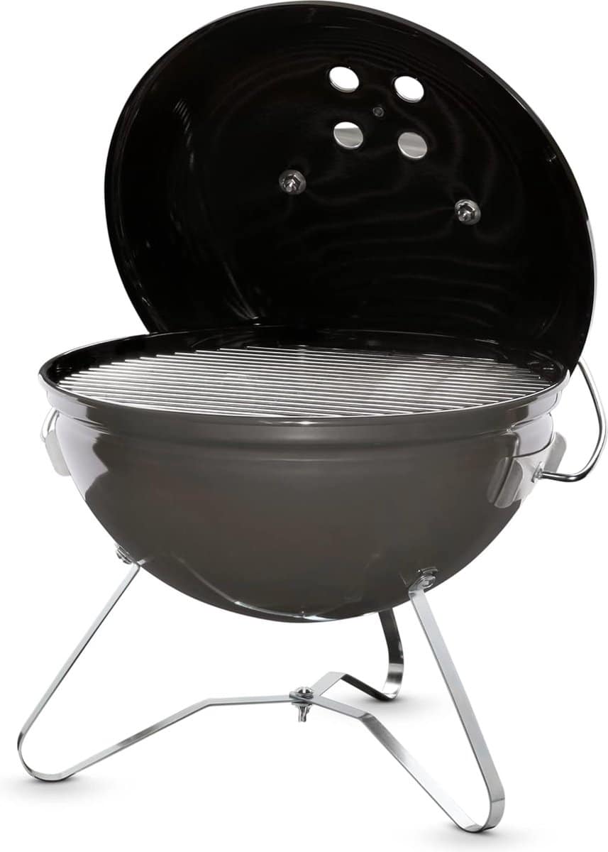 premium houtskoolbarbecue, 37 centimeter | draagbare barbecue met tuck