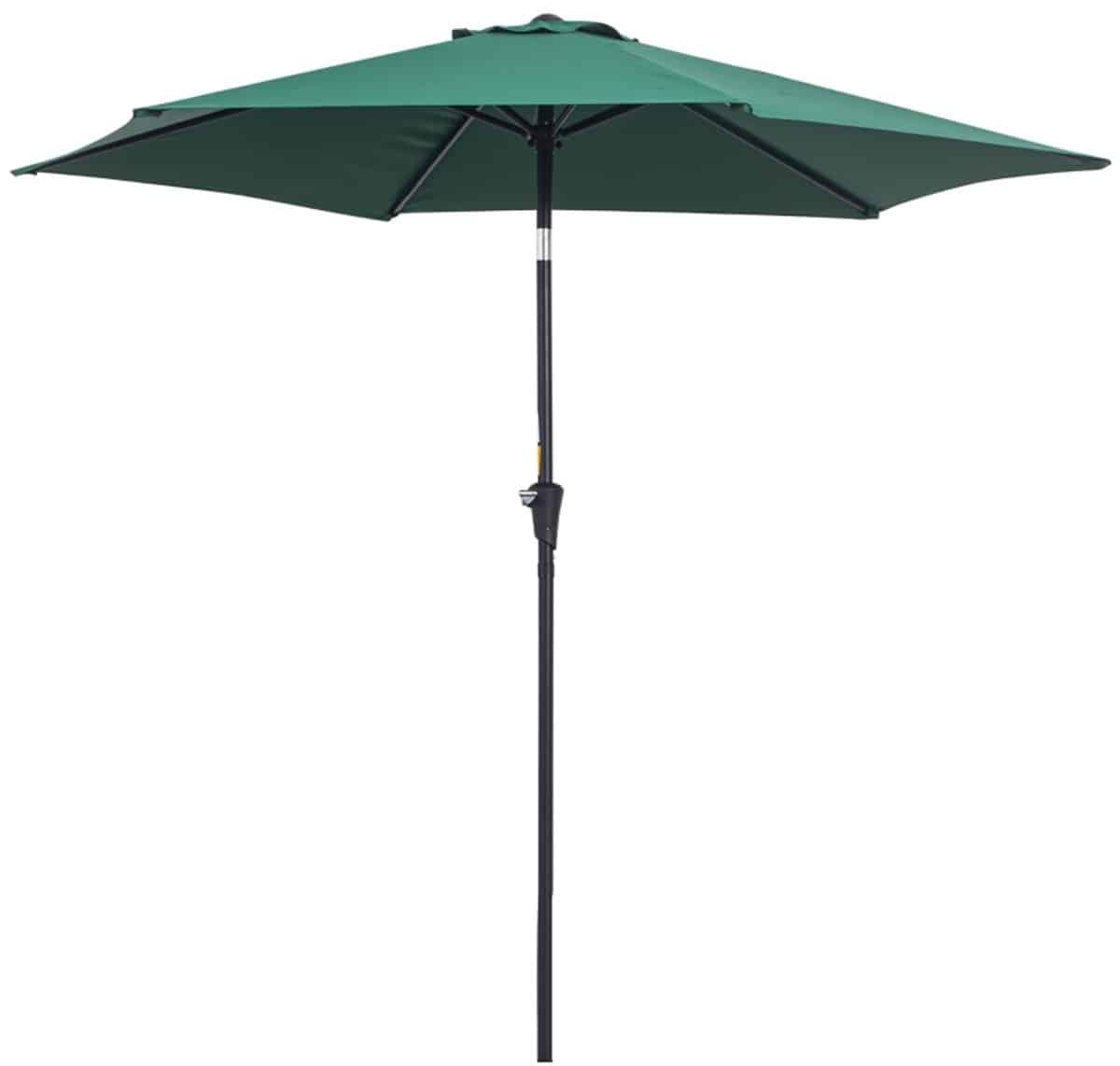 premium parasol opvouwbare tuinparasol stokparasol met handslinger