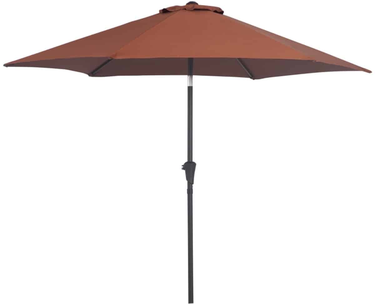 premium parasol opvouwbare tuinparasol stokparasol met handslinger