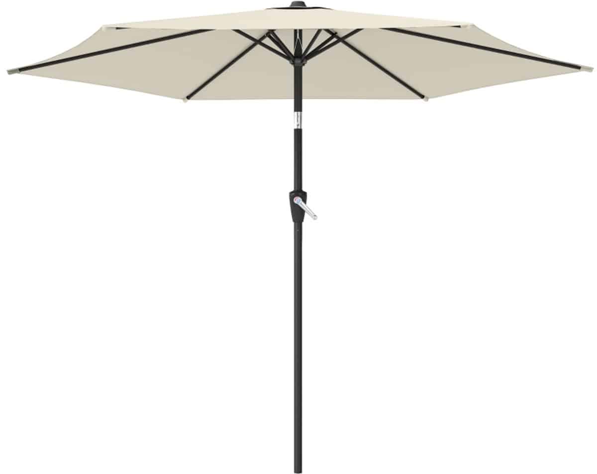 premium parasol tuinparasol met draaihendel stokparasol Ø270
