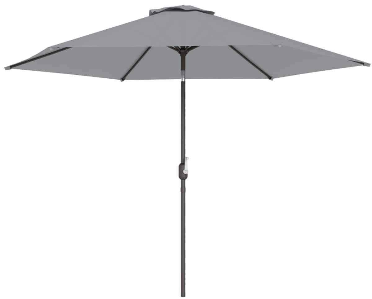premium parasol tuinparasol stokparasol met beschermhoes & draaihendel