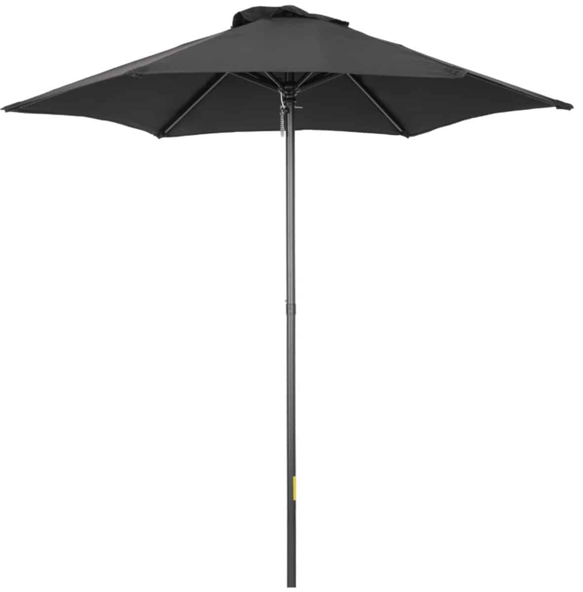 premium parasol tuinparasol zeshoekige stokparasol Ø196 cm