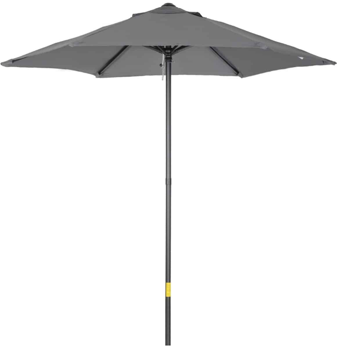 premium parasol tuinparasol zeshoekige stokparasol Ø196 cm