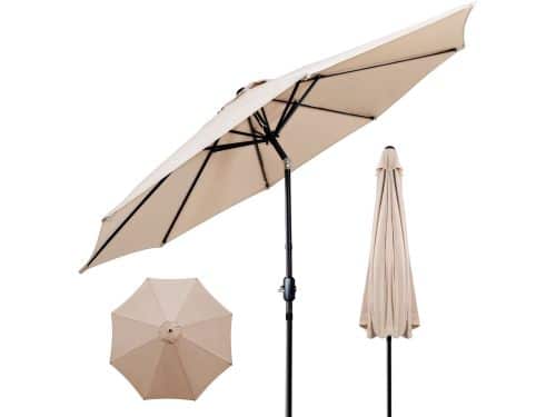 Puluomis - Ronde Parasol - Ø290 cm - Garden Stokparasol