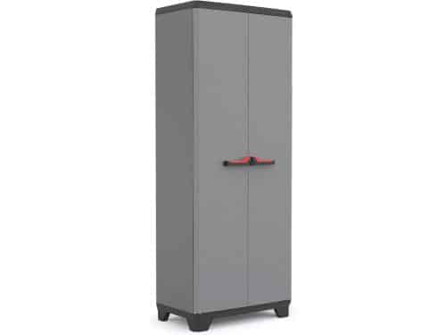 QUOVO® Tuinkast Kunststof - Tuinkast - Tuinkist - Grijs